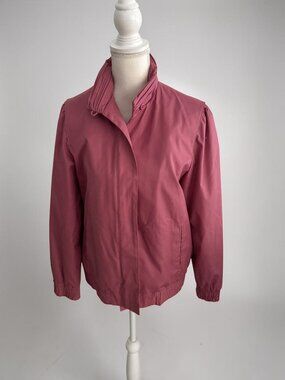 LONDON FOG Vintage Mauve Pink Sport Jacket Size 10